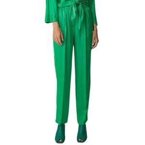 NEW FORTE FORTE etolie satin jacquard elastic pant in paradise